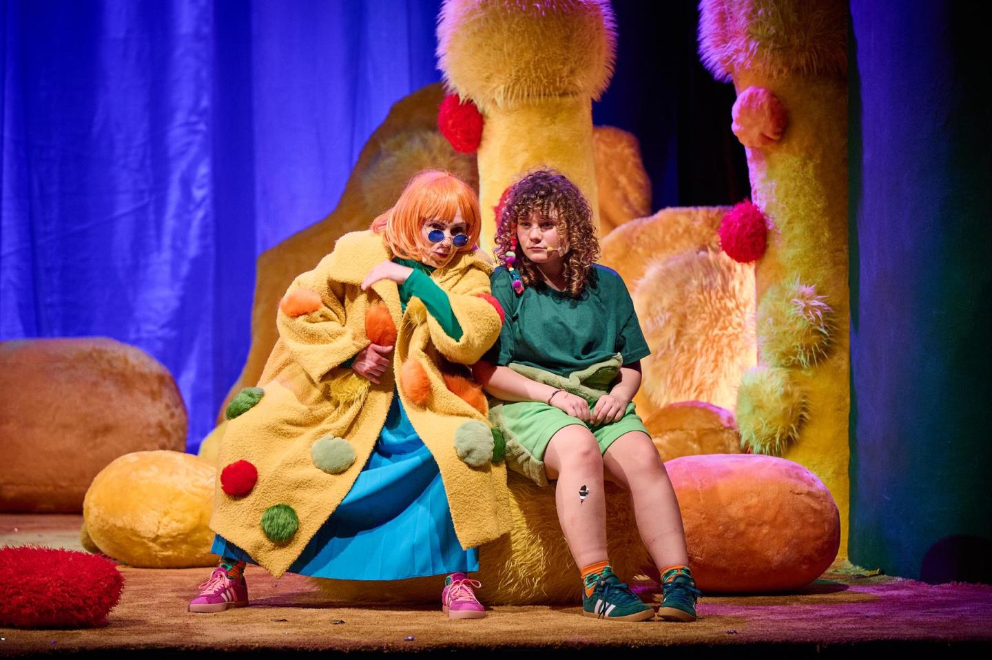 zdjęcie ze spektaklu Piaskowy Wilk